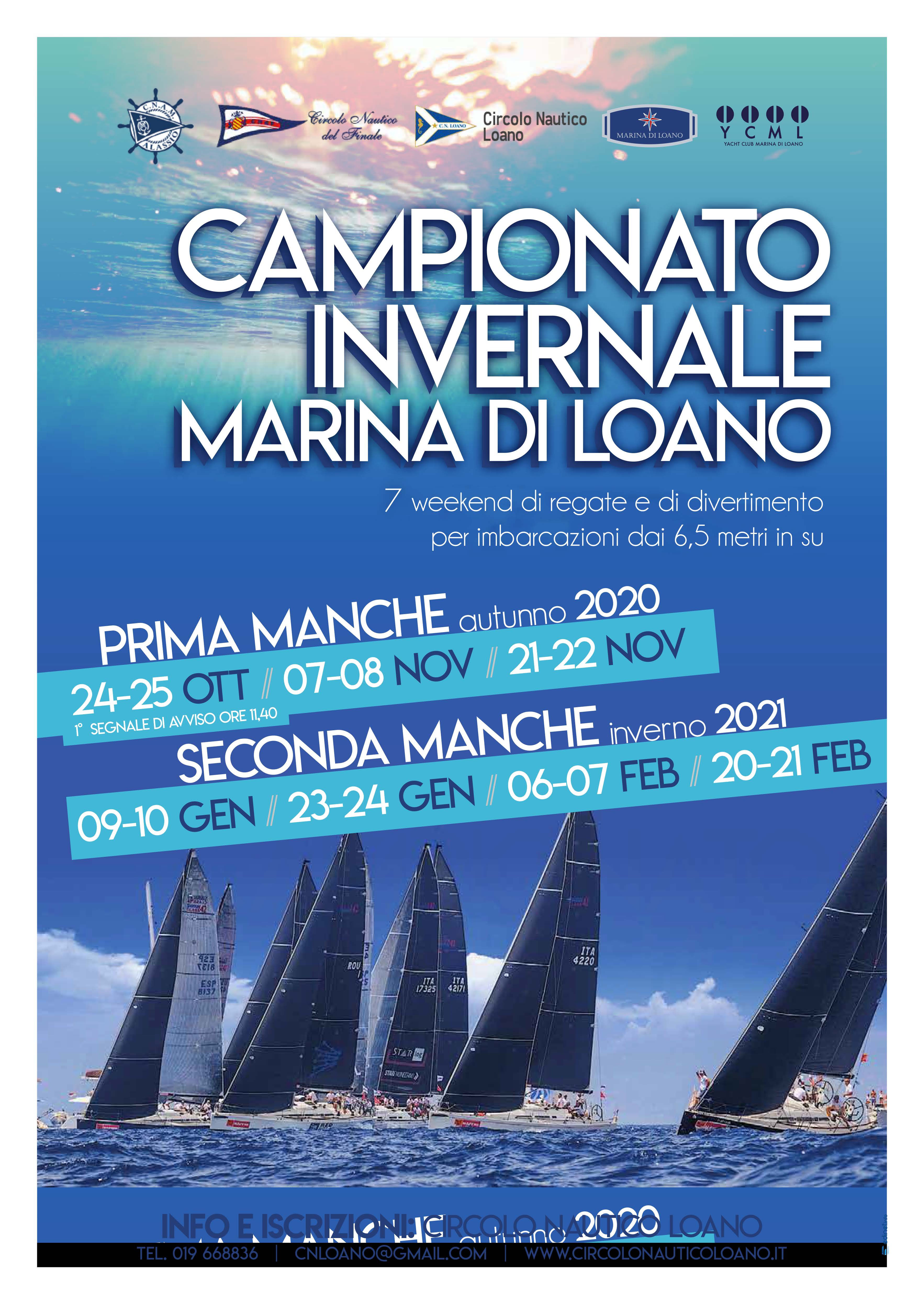 Locandina Campionato Invernale Marina di Loano